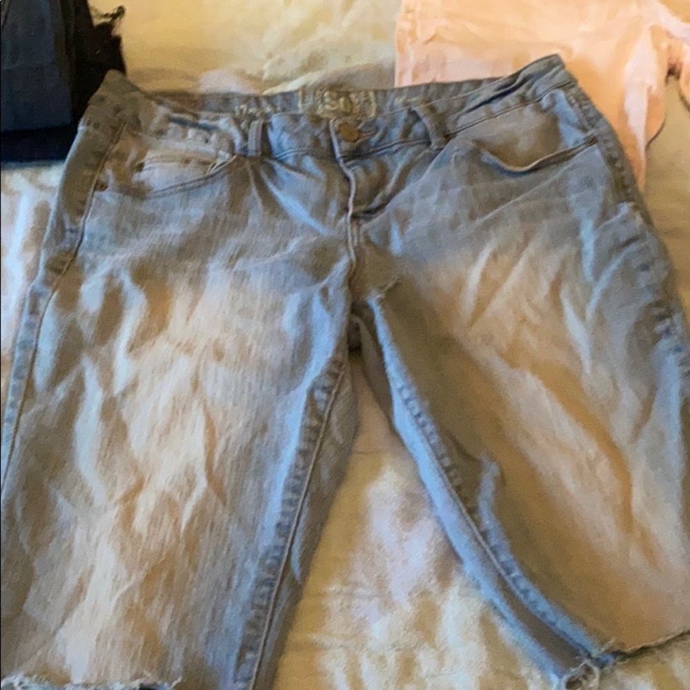 SO jean shorts